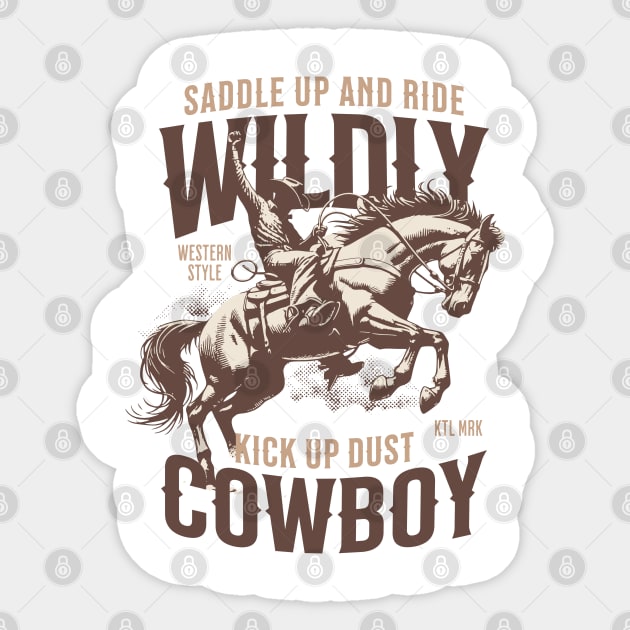 wild Sticker by Graphic tees